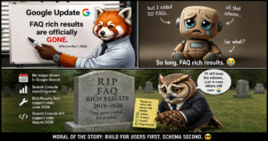 Google Killed FAQ Rich Results