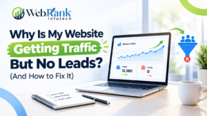 Why Is My Website Getting Traffic But No Leads? (And How to Fix It)